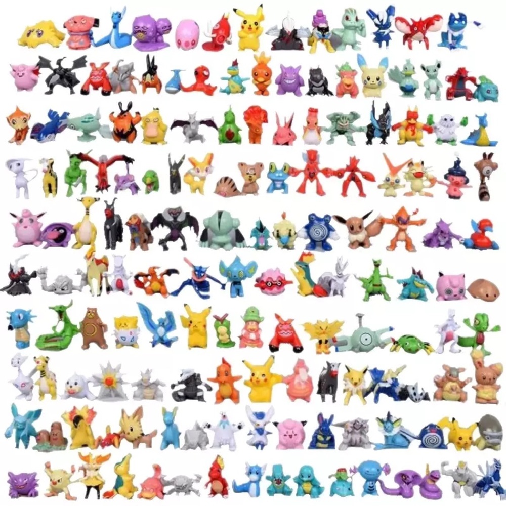 144 Pokemon Figures
